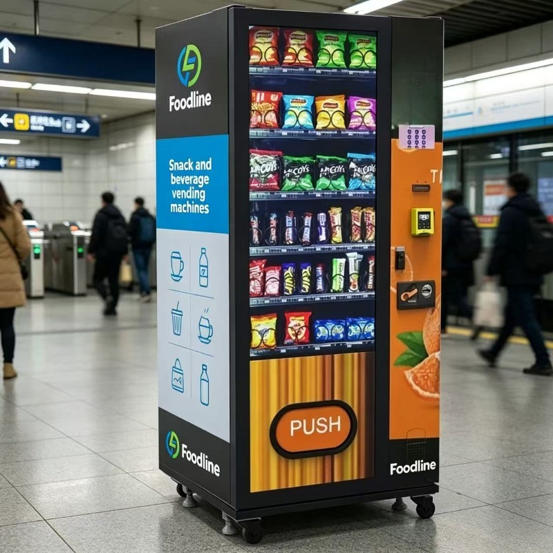 Food Drink Snacks - Distributori Automatici Personalizzati FL per Snack
