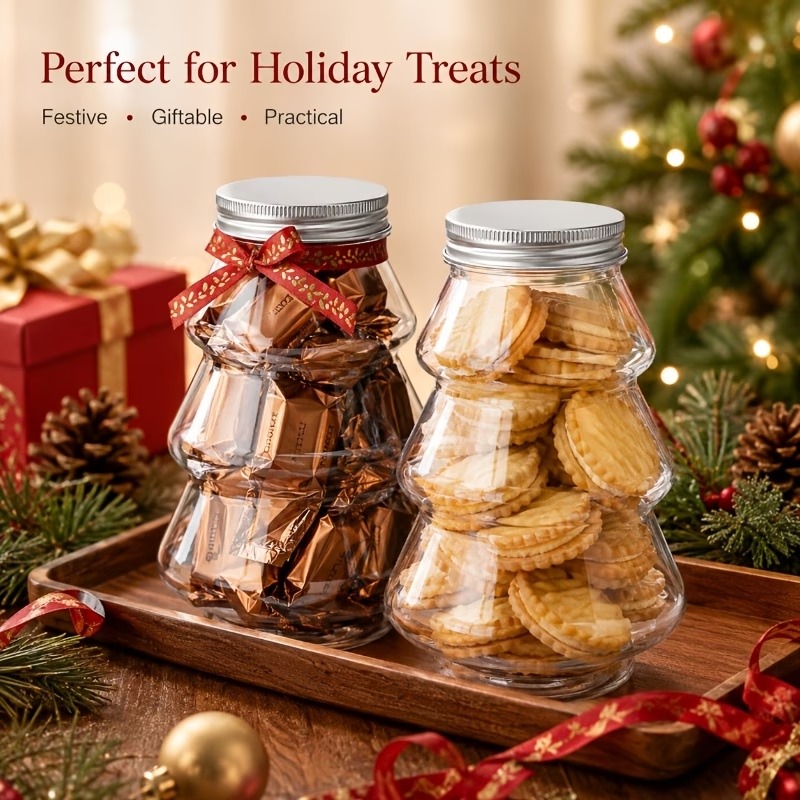 Xmas Food Snacks - Contenitore per Alimenti a Forma di