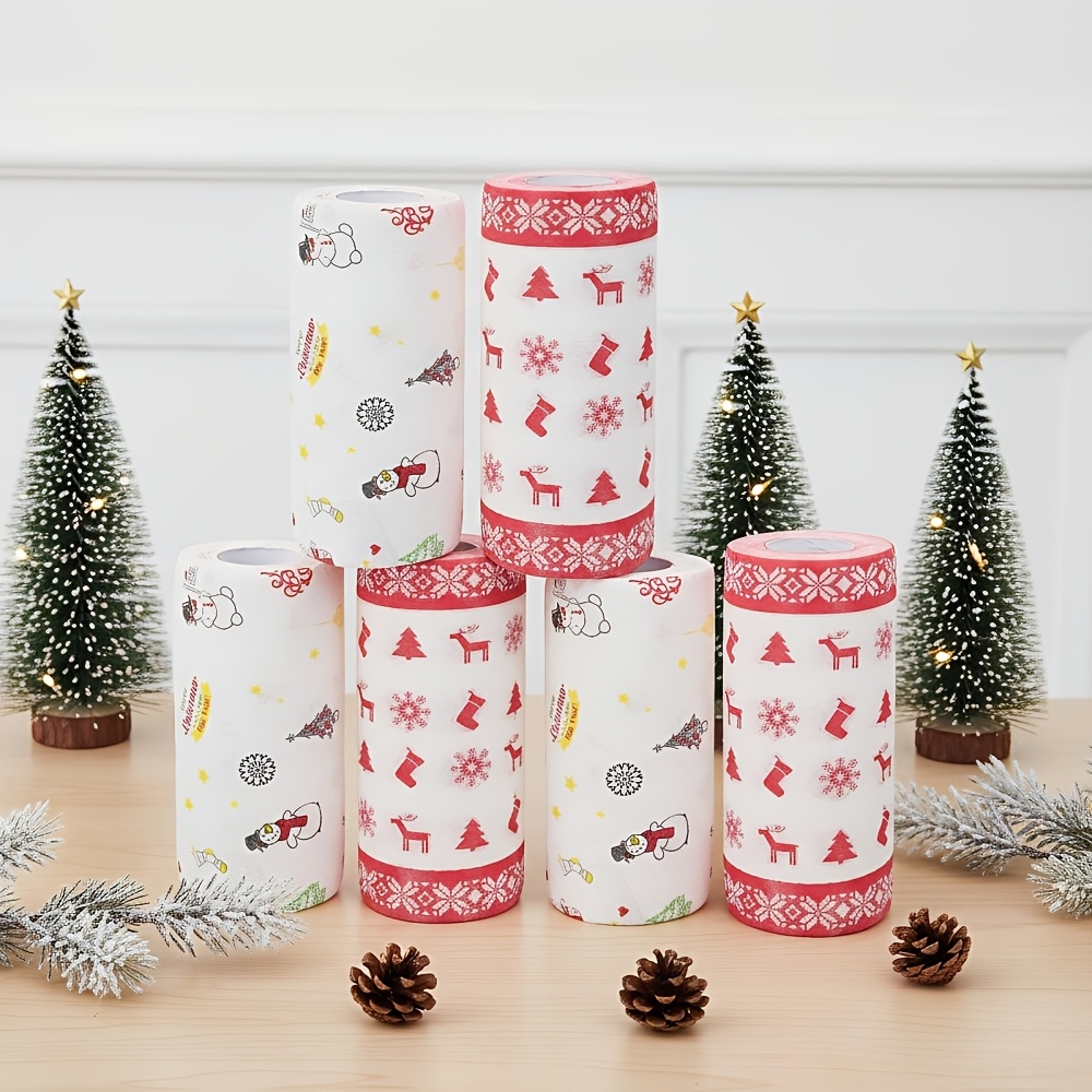 Xmas Food Snacks - Asciugamani da Cucina Usa e Getta