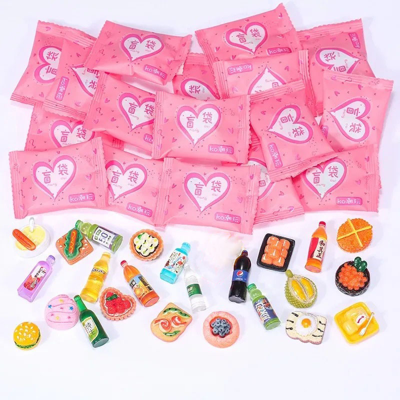 Food Drink Snacks - Giocattoli in Miniatura a Tema Cibo,