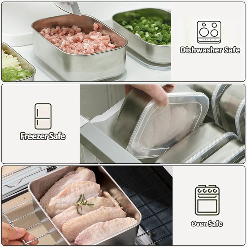 Contenitori in Acciaio Inox pe - Food & Snacks Pdf recensione e prezzo